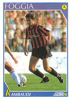Roberto Rambaudi Foggia Score 92 Seria A #97